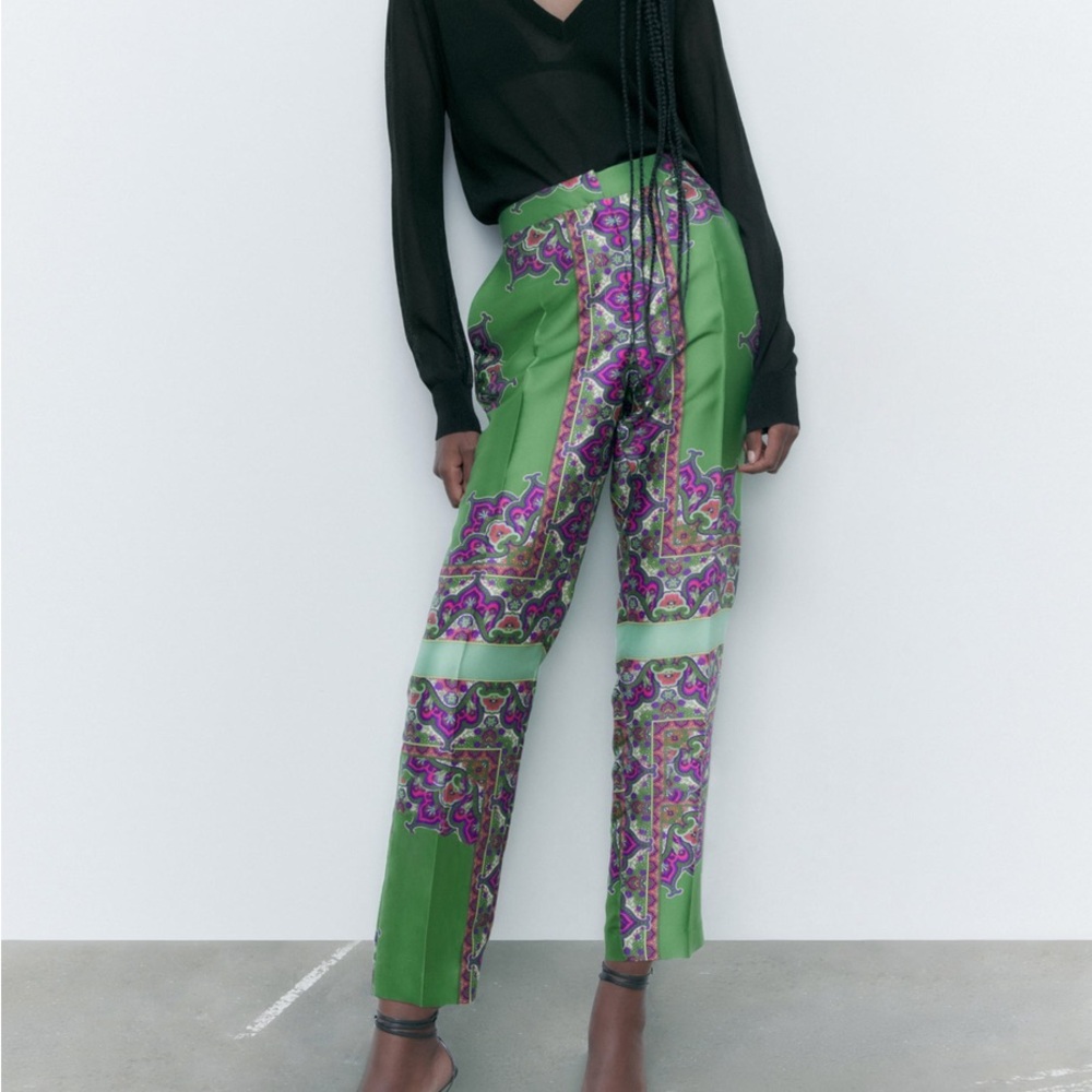 Zara Vibrant Women's Trousers